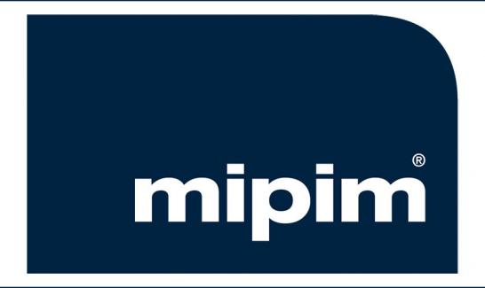 Le salon du Mipim se tiendra du 12 au 15 mars 2019 à Cannes